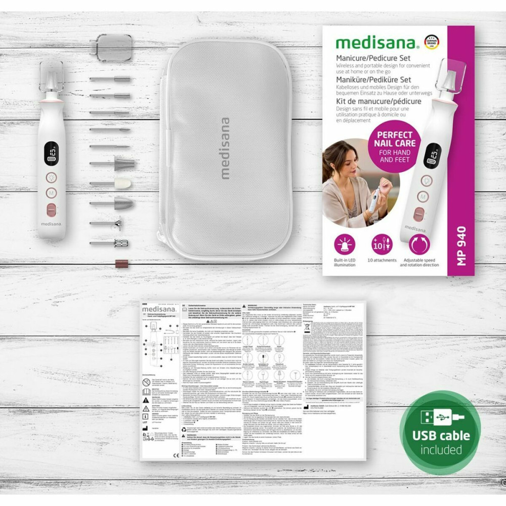 Manicure Set Medisana 85157 White