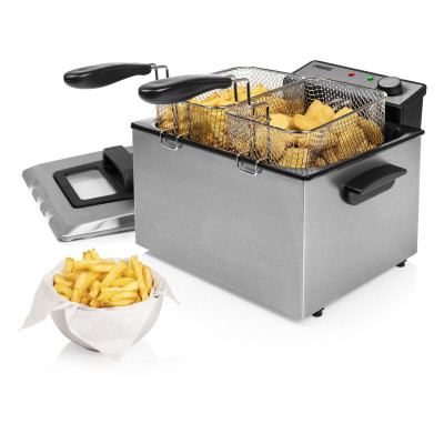 Deep-fat Fryer Princess 01.185000.01.001FREIDORA Grey Silver 5 L