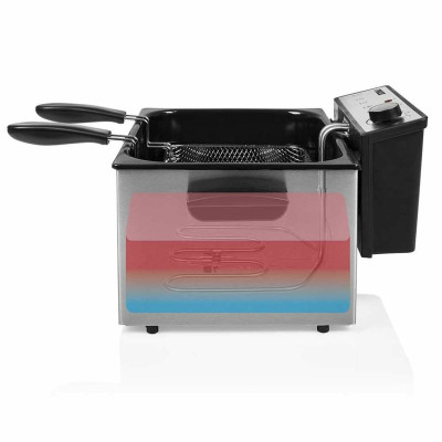 Deep-fat Fryer Princess 01.185000.01.001FREIDORA Grey Silver 5 L