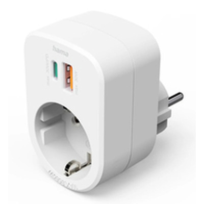 Power Plug Hama 00223343 White 230 V