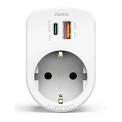 Power Plug Hama 00223343 White 230 V