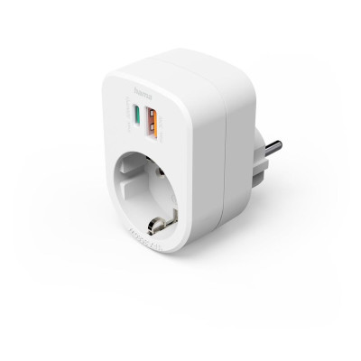 Power Plug Hama 00223343 White 230 V