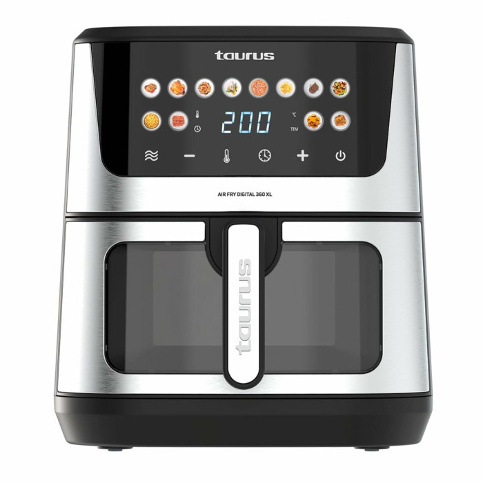 Air Fryer Taurus Black 2100 W 8 L