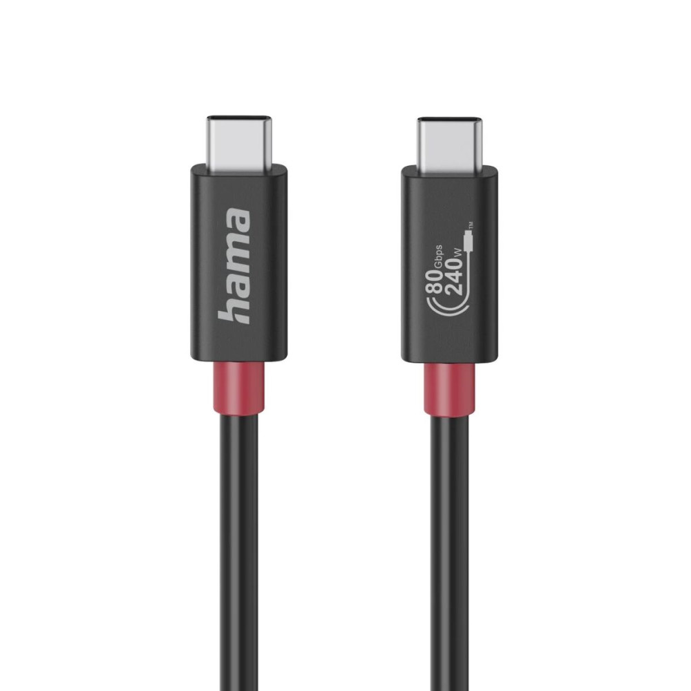 USB-C Cable Hama 00200799 Black
