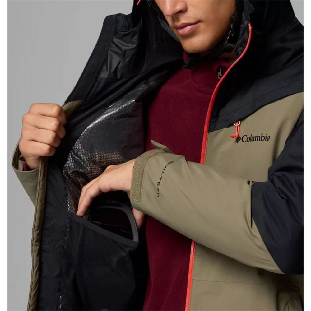 Ski Jacket Columbia Iceberg Point™ II Brown Black Men