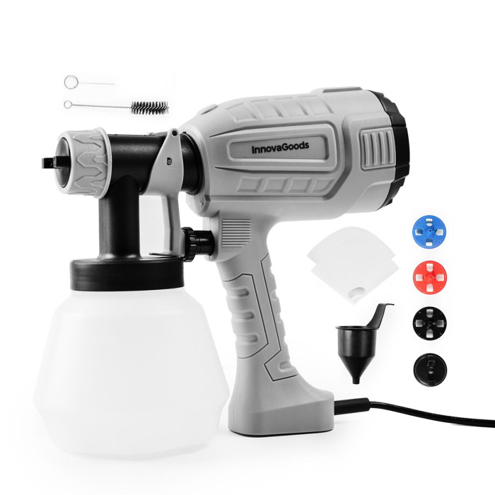 Electric Paint Sprayer Gun Spraint InnovaGoods 500 W 1 L Grey (Refurbished A)