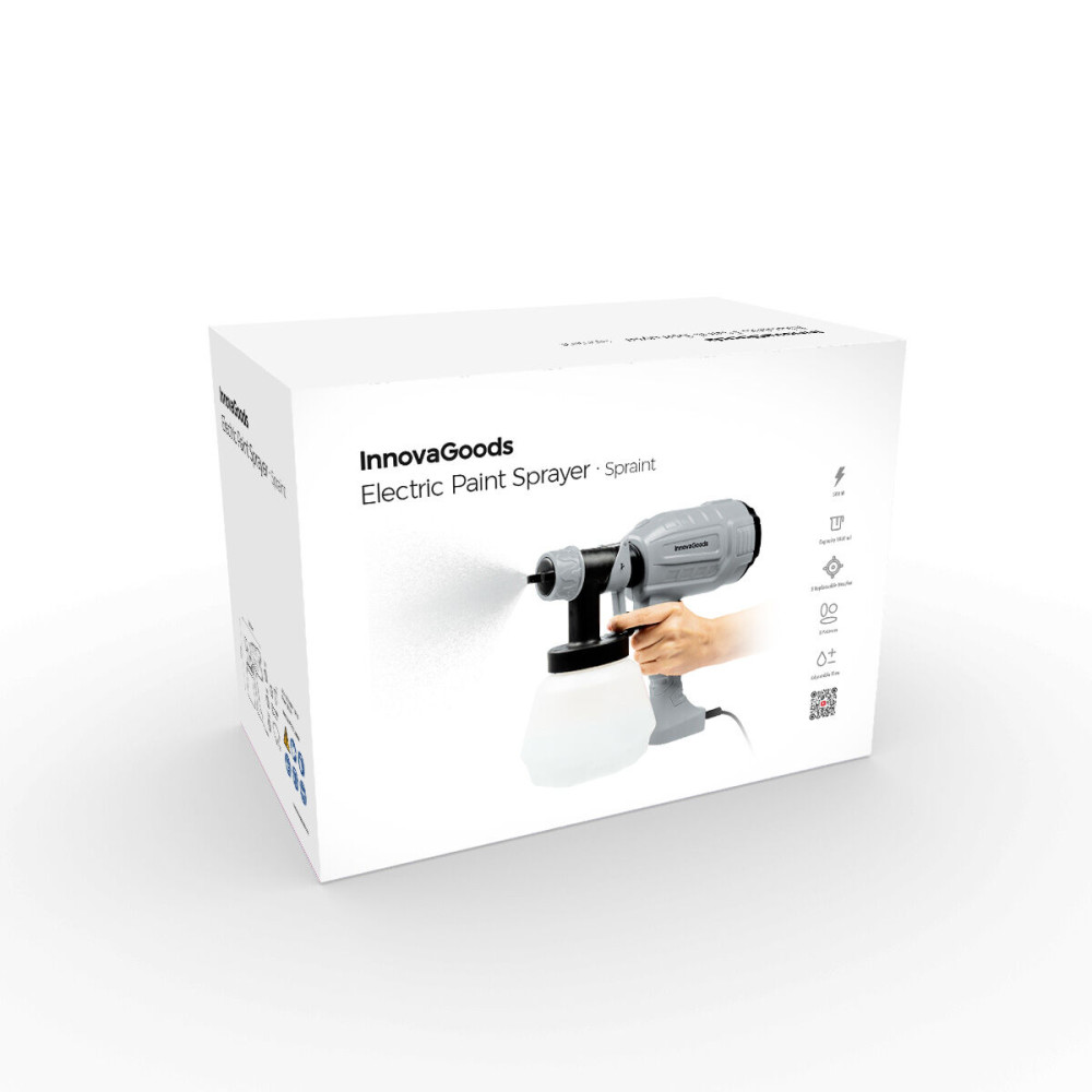 Electric Paint Sprayer Gun Spraint InnovaGoods 500 W 1 L Grey (Refurbished A)
