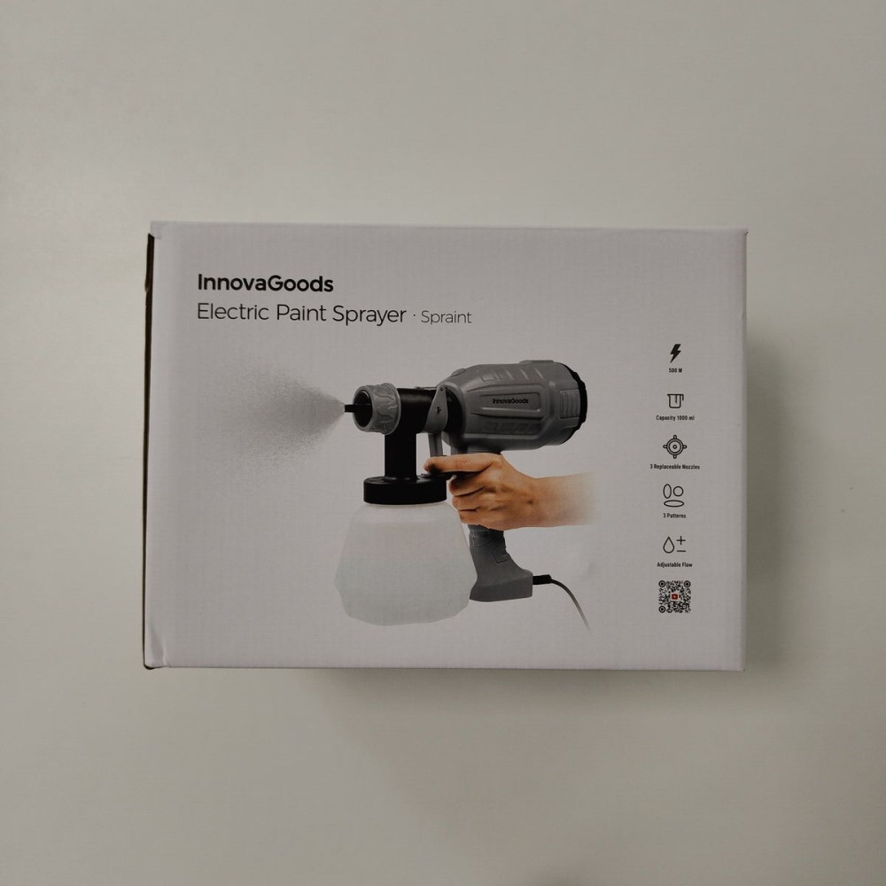 Electric Paint Sprayer Gun Spraint InnovaGoods 500 W 1 L Grey (Refurbished A)