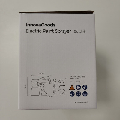Electric Paint Sprayer Gun Spraint InnovaGoods 500 W 1 L Grey (Refurbished A)