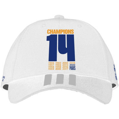 Sports Cap Adidas Real Madrid UCL Champions White One size