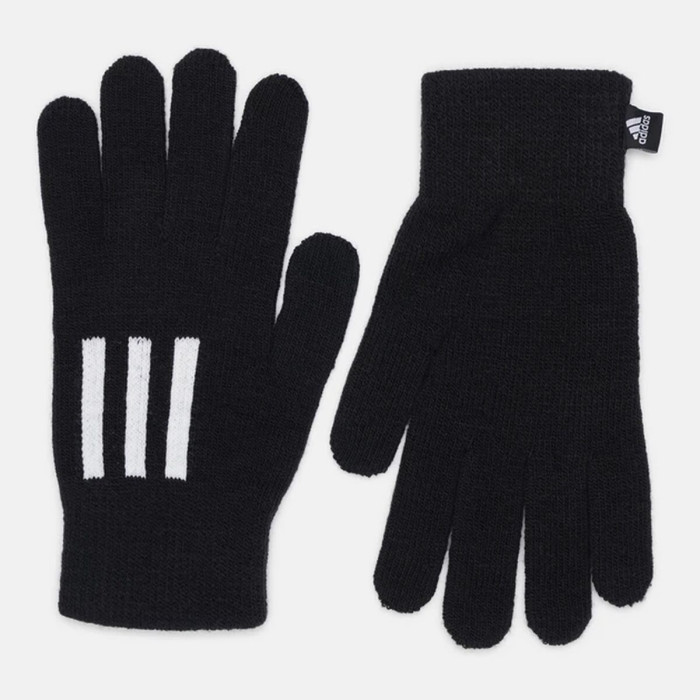 Gloves Adidas 3 Stripes Black