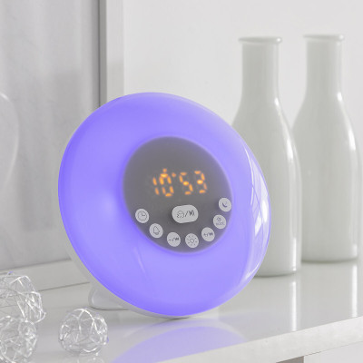 Rechargeable Sunrise Alarm Clock with Speaker InnovaGoods (Refurbished A)