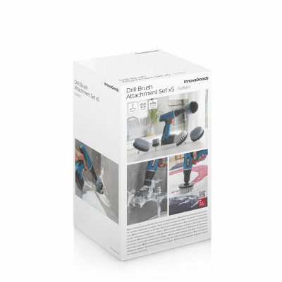 Set of Cleaning Brushes for Drill InnovaGoods 5 Units 4 Pieces (Refurbished D)
