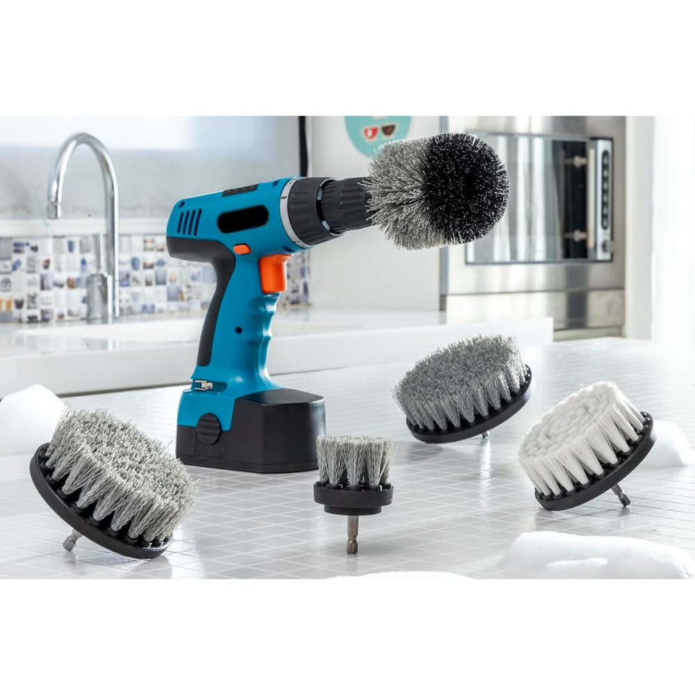 Set of Cleaning Brushes for Drill InnovaGoods 5 Units 4 Pieces (Refurbished D)