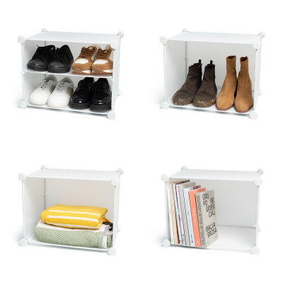 Portable Modular Shoe Cabinet InnovaGoods White (Refurbished A)