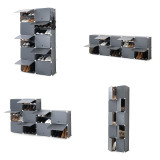 Portable Modular Shoe Cabinet InnovaGoods Grey (Refurbished D)