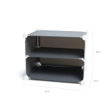 Portable Modular Shoe Cabinet InnovaGoods Grey (Refurbished A)