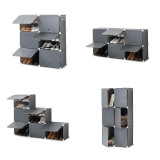 Portable Modular Shoe Cabinet InnovaGoods Grey (Refurbished A)
