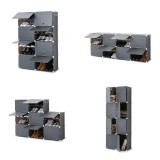 Portable Modular Shoe Cabinet InnovaGoods Grey (Refurbished A)