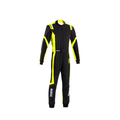 Racing jumpsuit Sparco K48 THUNDER S Yellow Black