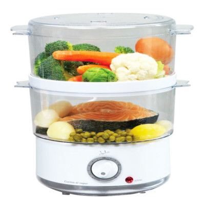 Food Steamer JATA CV200_Blanco 400 W White Plastic