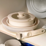 Set of Pans with Removable Handle and Lid Passet InnovaGoods Aluminium 5 Pieces (Refurbished A)