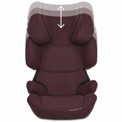 Car Chair Cybex Solution X i-Fix Rumba Red rouge ECE R129/04 ISOFIX