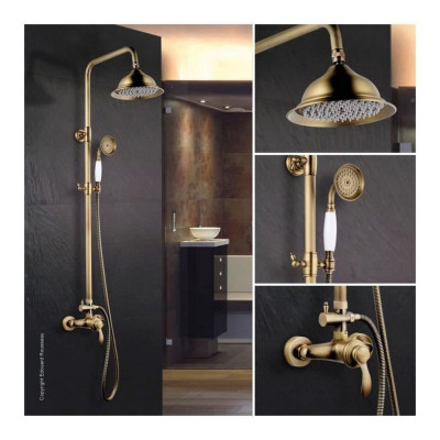 Shower Column Rousseau Yellow Polycarbonate