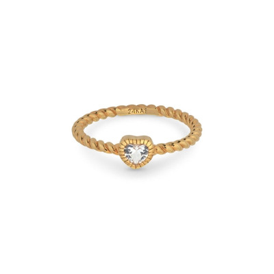 Ladies' Ring 24KAE 12417Y/56 16 Golden