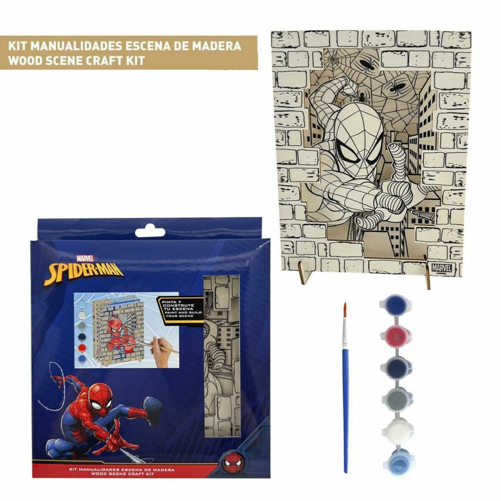 Craft Set Spider-Man Wood