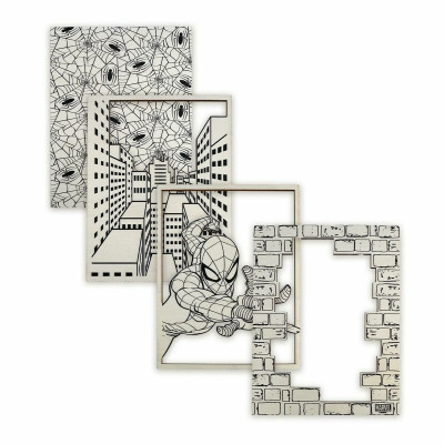 Craft Set Spider-Man Wood