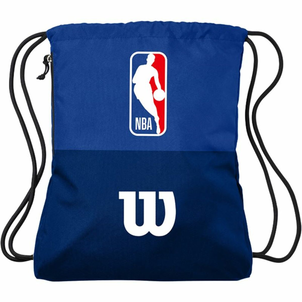 Backpack with Strings Wilson NBA DRV Cinch BL Blue