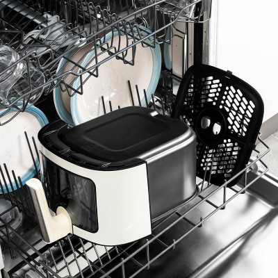 Air Fryer InnovaGoods   Cream 1700 W 6,5 L Stainless steel (Refurbished B)