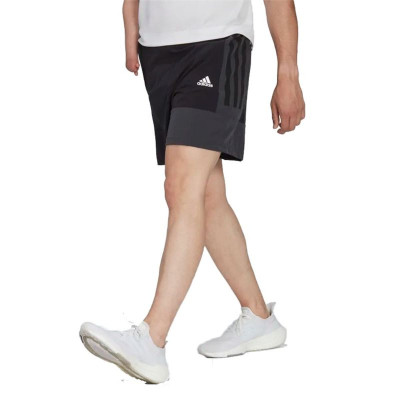 Sports Shorts Adidas HZ9695 Black Men