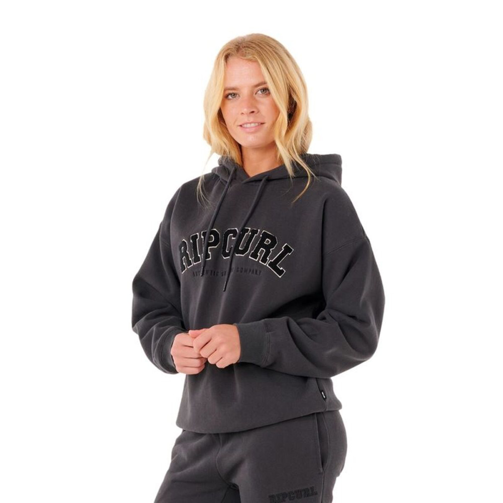 Women’s Hoodie Rip Curl Varsity Hoodie Black