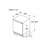 Refrigerator BOSCH KUL22VFD0 White