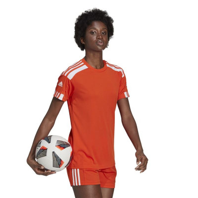 Women’s Short Sleeve T-Shirt Adidas GN8087 Orange (S)