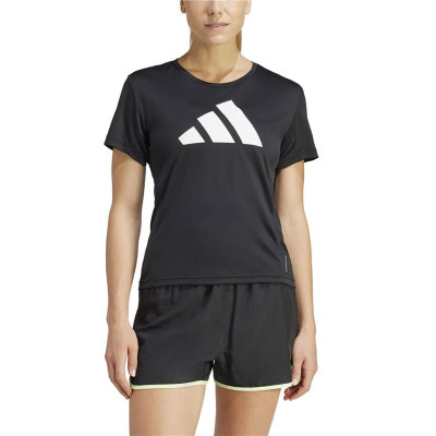 Women’s Short Sleeve T-Shirt Adidas IL7227 Black (XS)