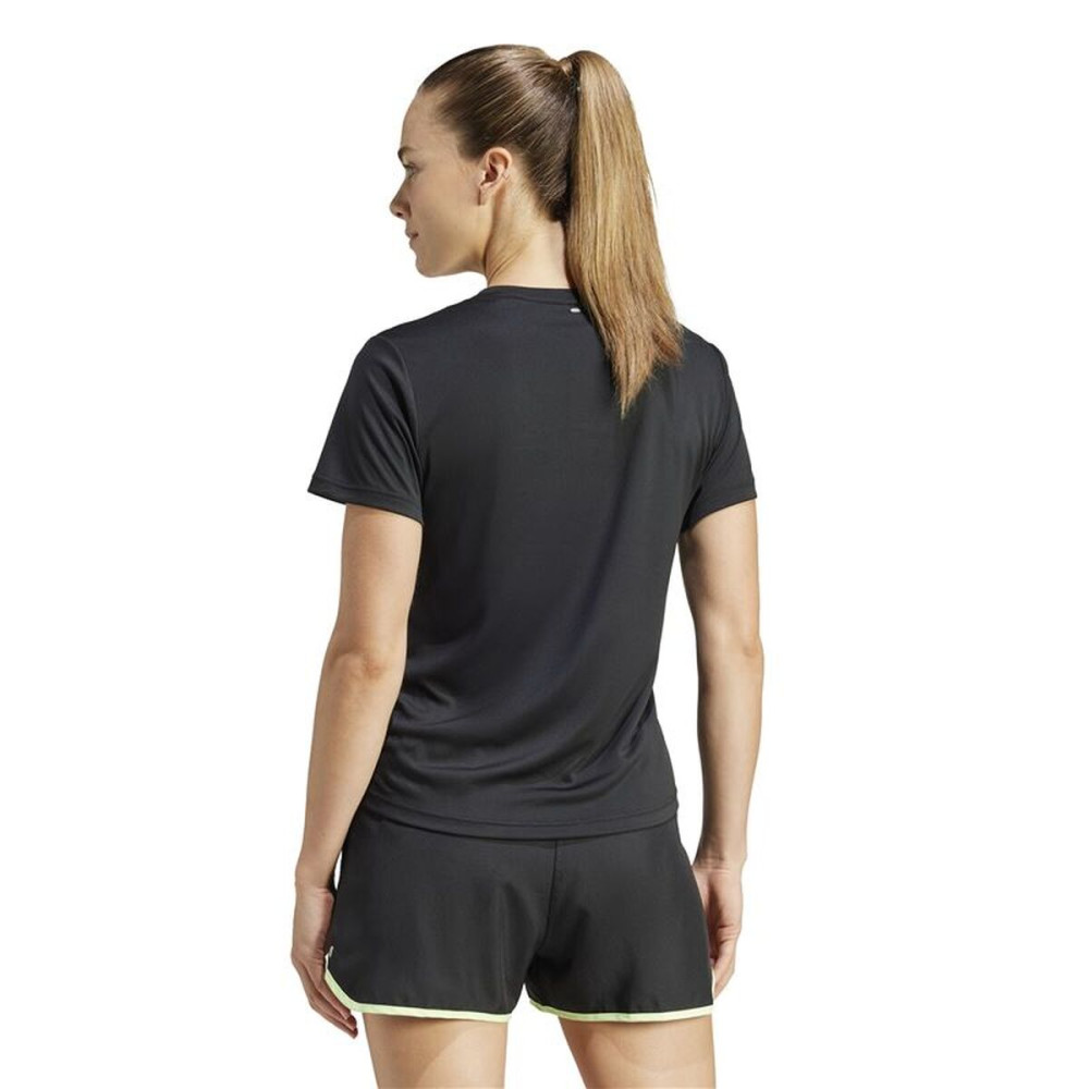 Women’s Short Sleeve T-Shirt Adidas IL7227 Black (XS)