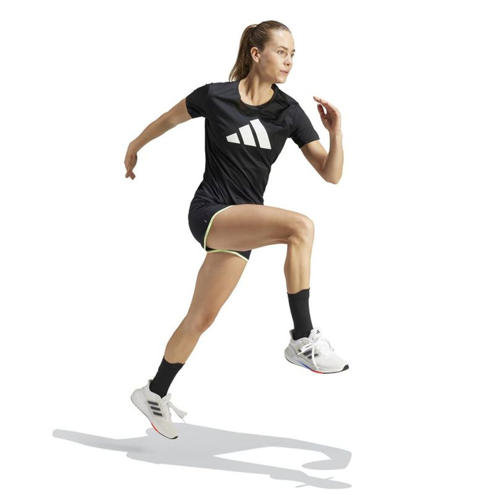 Women’s Short Sleeve T-Shirt Adidas IL7227 Black (XS)