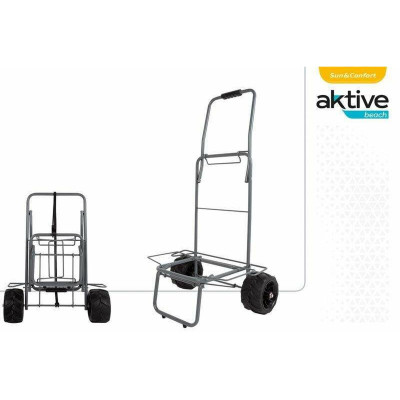 Multi-purpose beach cart Aktive Grey Steel (Refurbished A)