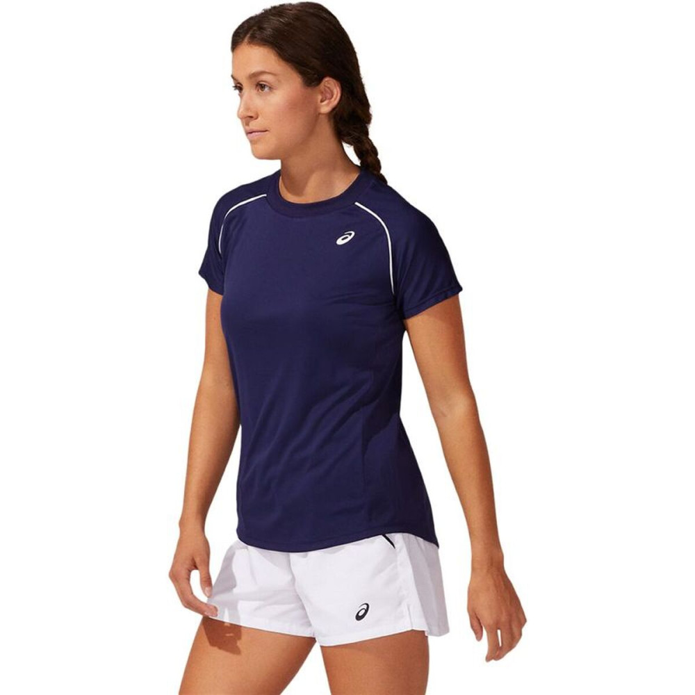 Women’s Short Sleeve T-Shirt Asics 2042A157-400 Blue (XS)