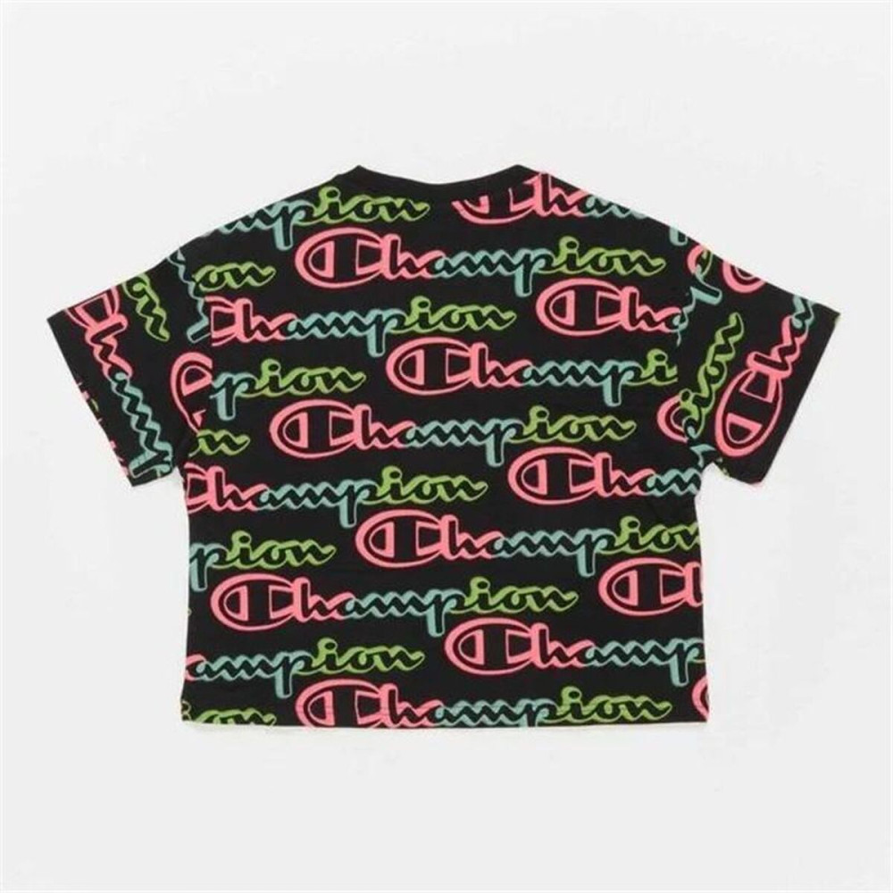 Women’s Short Sleeve T-Shirt Champion 116196-KL001 Black (S)