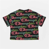 Women’s Short Sleeve T-Shirt Champion 116196-KL001 Black (S)