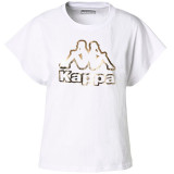 Women’s Short Sleeve T-Shirt Kappa 34151UW-001 White (XS)