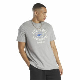 Short-sleeve Sports T-shirt Reebok GS Not Spectator Grey