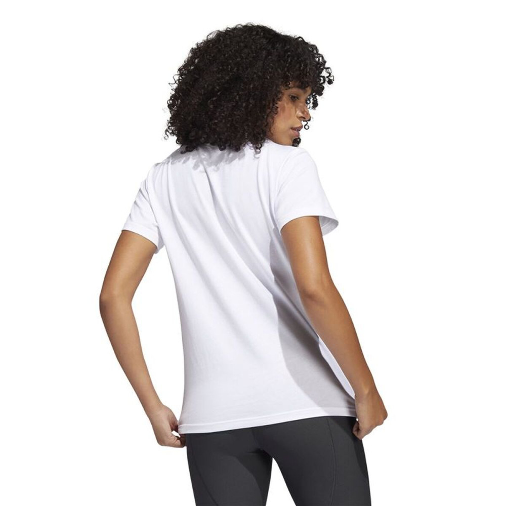 Women’s Short Sleeve T-Shirt Adidas H57399 White (XS)