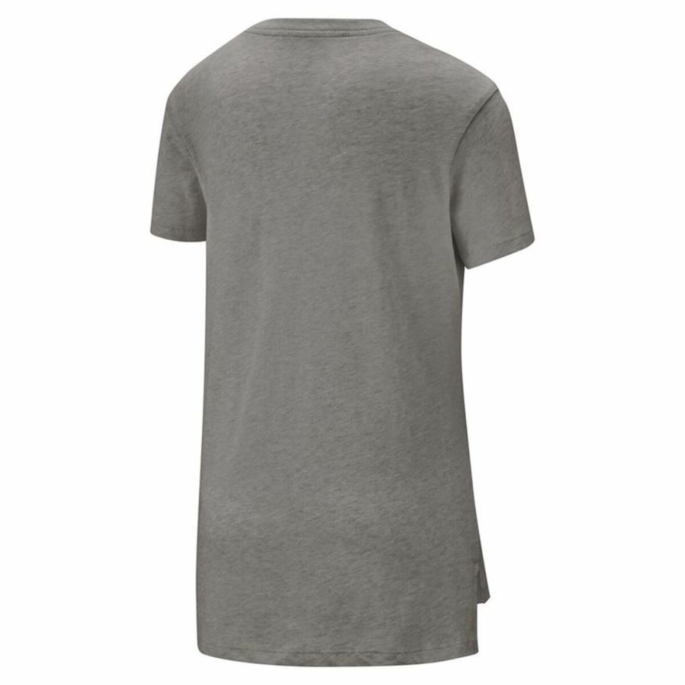 Child's Short Sleeve T-Shirt Nike Sportswear Grey