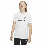 Child's Short Sleeve T-Shirt Nike Air White