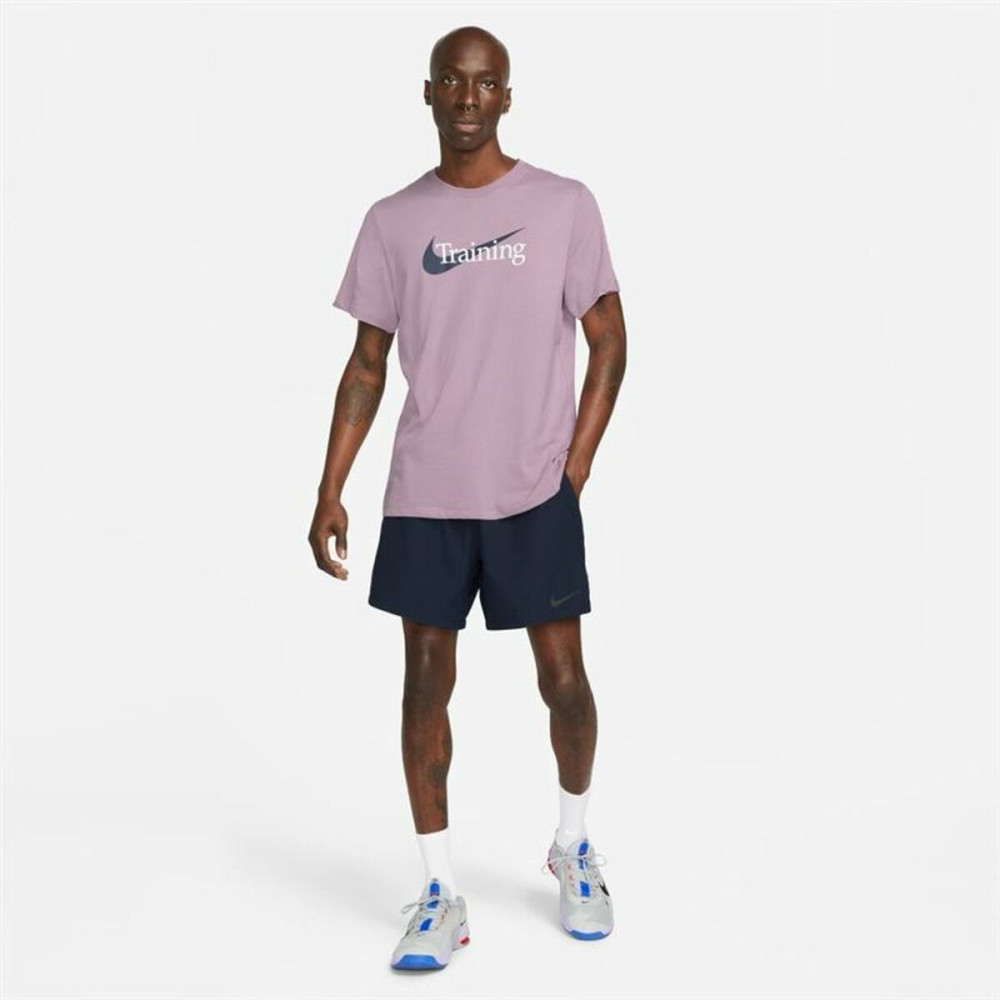 Men’s Short Sleeve T-Shirt Nike Dri-Fit Plum
